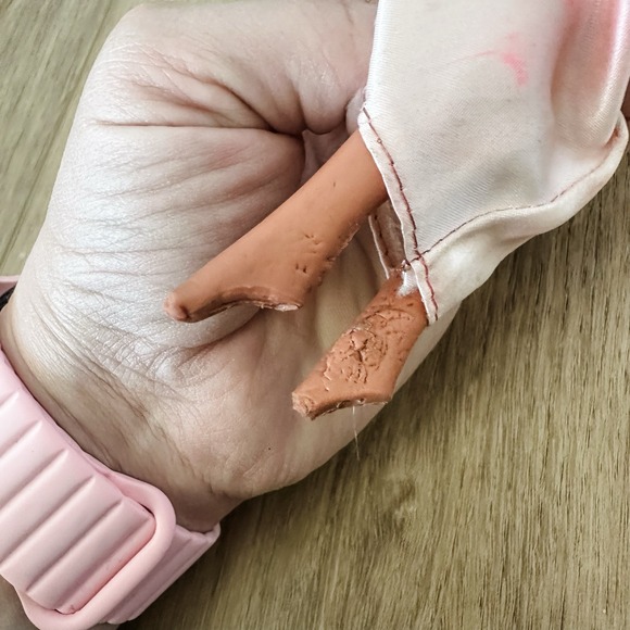 1966 Japan Blonde Malibu‎ Barbie Doll With Flower In Hair Pink Dress - Picture 12 of 13